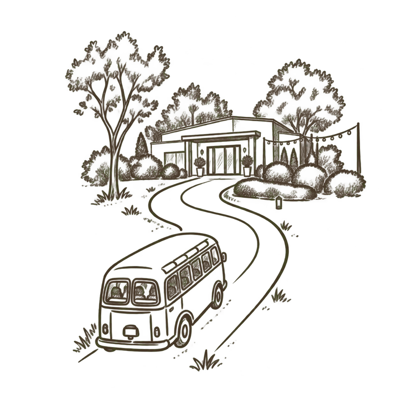 Transporte al salón